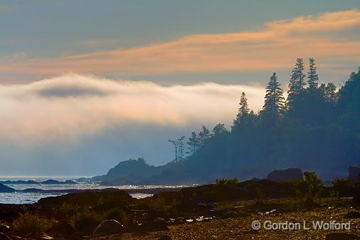Looming Fog_49830.jpg - Photographed on the north shore of Lake Superior in Ontario, Canada.